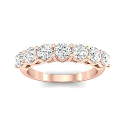 Shared-Prong Seven-Stone Diamond Ring (1.47 CTW) Top Dynamic View
