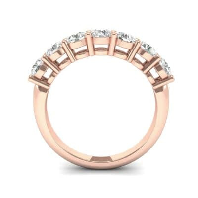 Shared-Prong Seven-Stone Diamond Ring (1.47 CTW) Side View