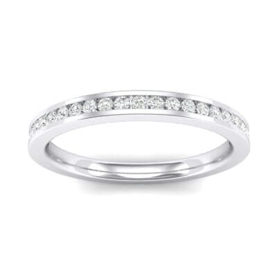 Extra-Thin Channel-Set Crystal Ring (0.26 CTW) Top Dynamic View