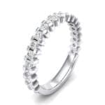 Square Shared Prong Diamond Ring (0.57 CTW) Perspective View