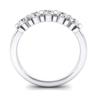Round Bar-Set Five-Stone Diamond Ring (0.55 CTW) Side View