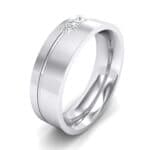 Channel-Set Trio Diamond Ring (0.24 CTW) Perspective View