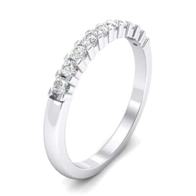 Thin Shared Prong Diamond Ring (0.25 CTW) Perspective View