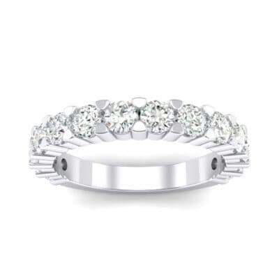 Wide Shared Prong Diamond Ring (1.4 CTW) Top Dynamic View