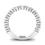 Wide Shared Prong Diamond Ring (1.4 CTW) Side View