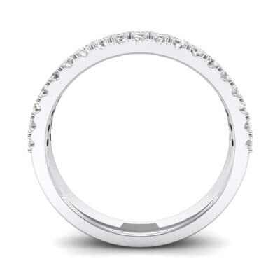 Double-Row Diamond Ring (0.61 CTW) Side View