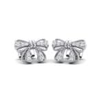 Bow Diamond Earrings (0.19 CTW) Perspective View