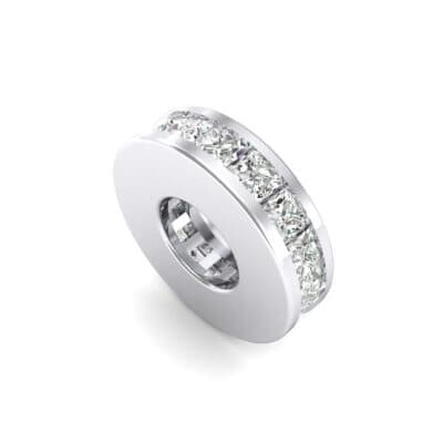 Princess-Cut Diamond Spacer Bead (0.48 CTW) Perspective View