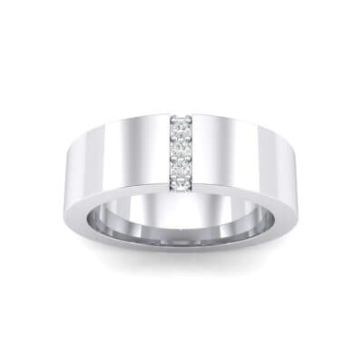 Vertical Channel Crystal Ring (0 CTW) Top Dynamic View