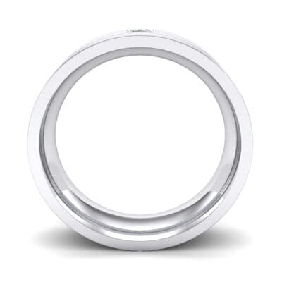 Single Princess-Cut Diamond Ring (0.06 CTW) Side View