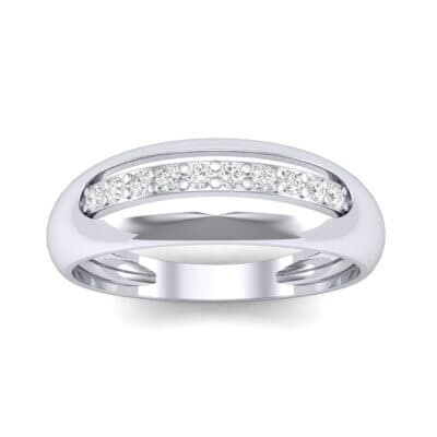 Domed Skyway Diamond Ring (0.15 CTW) Top Dynamic View