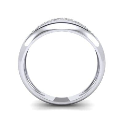 Domed Skyway Diamond Ring (0.15 CTW) Side View