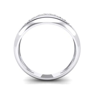 Domed Skyway Diamond Ring (0.15 CTW) Side View