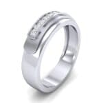 Dais Pave Diamond Ring (0.14 CTW) Perspective View