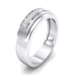 Dais Pave Crystal Ring (0.14 CTW) Perspective View