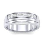 Dais Pave Diamond Ring (0.14 CTW) Top Dynamic View