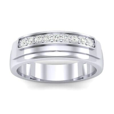 Dais Pave Diamond Ring (0.14 CTW) Top Dynamic View