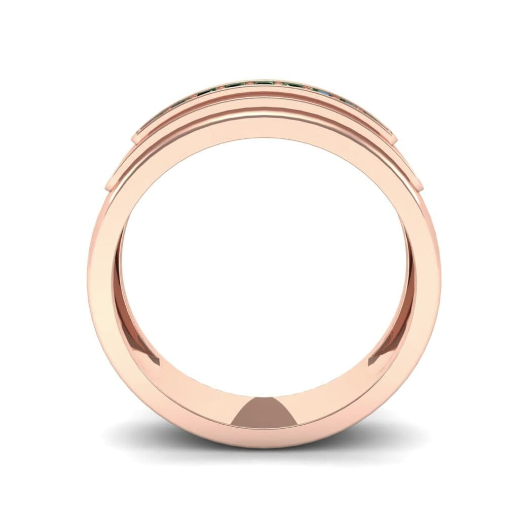 Dais Pave Emerald Ring (0.14 CTW) Ij017 Render 1 01 Camera3 Stone 1 Emerald 0 Floor 0 Metal 2 Rose Gold 0 Emitter Aqua Light 0.jpg