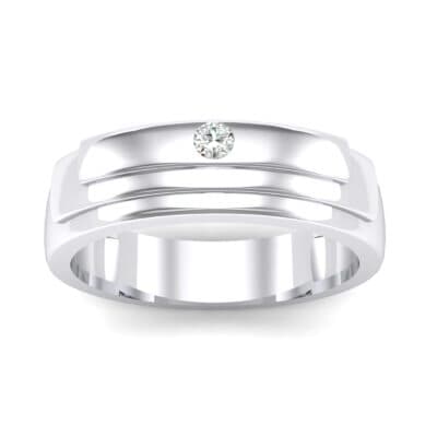Dais Single Stone Diamond Ring (0.03 CTW) Top Dynamic View