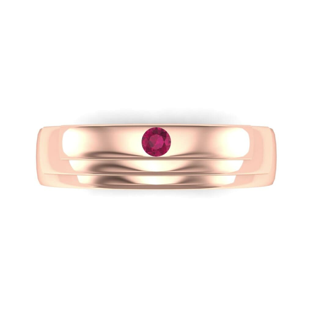 Dais Single Stone Ruby Ring (0.03 CTW) Ij018 Render 1 01 Camera4 Stone 2 Ruby 0 Floor 0 Metal 2 Rose Gold 0 Emitter Aqua Light 0.jpg