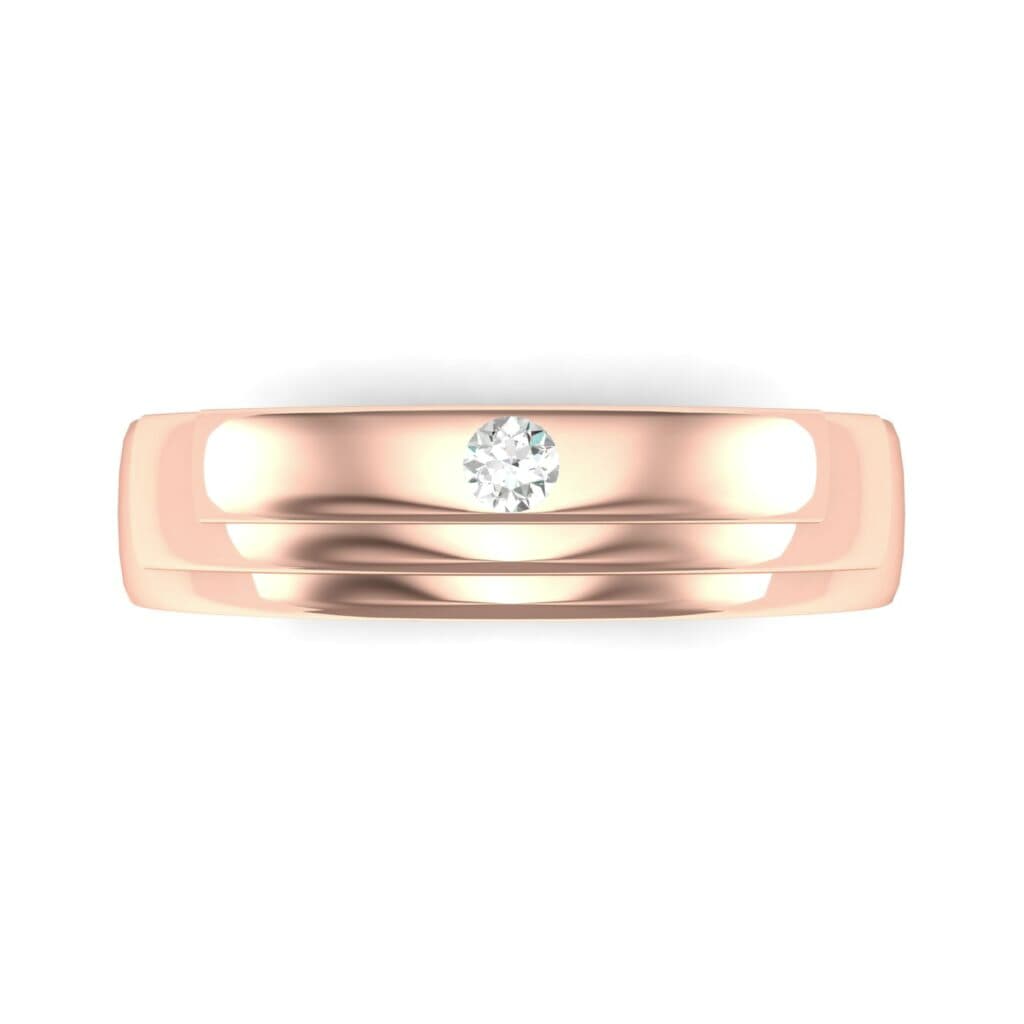 Dais Single Stone Diamond Ring (0.03 CTW) Ij018 Render 1 01 Camera4 Stone 4 Diamond 0 Floor 0 Metal 2 Rose Gold 0 Emitter Aqua Light 0.jpg
