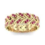 Marquise Twig Ruby Ring (0.39 CTW) Top Dynamic View