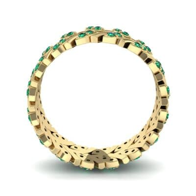 Marquise Twig Emerald Ring (0.39 CTW) Side View
