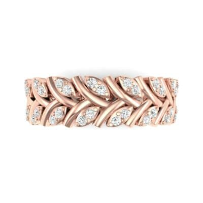 Marquise Twig Diamond Ring (0.39 CTW) Top Flat View