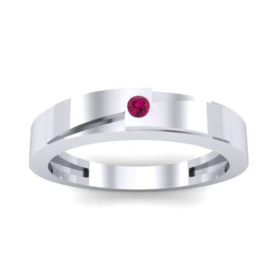 Vault Solitaire Ruby Ring (0.02 CTW) Top Dynamic View