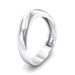 Eclipse Solitaire Crystal Ring (0.04 CTW) Perspective View