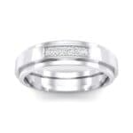 Avenue Solitaire Crystal Ring (0.08 CTW) Top Dynamic View