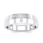 Starlight Split Band Crystal Ring (0.21 CTW) Top Dynamic View