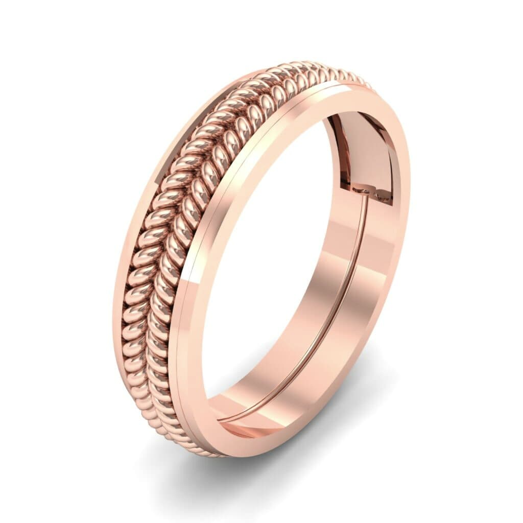 Fishtail Ring (0 CTW) Ij119 Render 1 01 Camera1 Metal 2 Rose Gold 0 Floor 0 Emitter Aqua Light 0