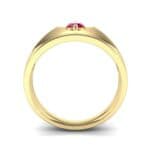 North Star Ruby Ring (0.17 CTW) Side View