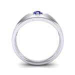North Star Blue Sapphire Ring (0.17 CTW) Side View