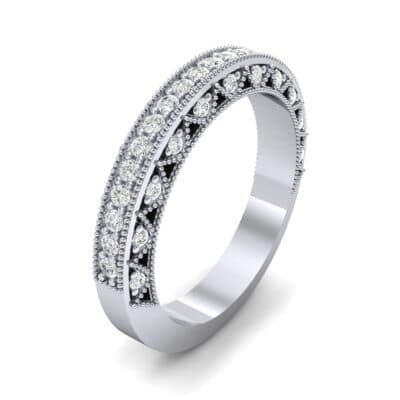 Three-Sided Filigree Diamond Ring (0.39 CTW) Perspective View
