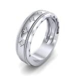Starlight Rope Diamond Ring (0.05 CTW) Perspective View