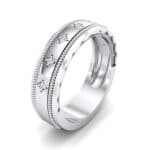 Starlight Rope Crystal Ring (0.05 CTW) Perspective View
