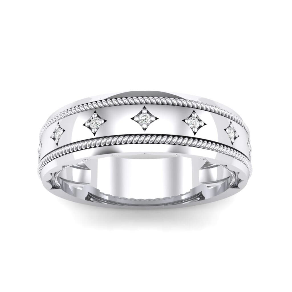 Starlight Rope Crystal Ring (0.05 CTW) Ij142 Render 1 01 Camera2 Stone 4 Diamond 0 Floor 0 Metal 4 White Gold 0 Emitter Aqua Light 0