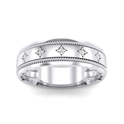Starlight Rope Crystal Ring (0.05 CTW) Top Dynamic View
