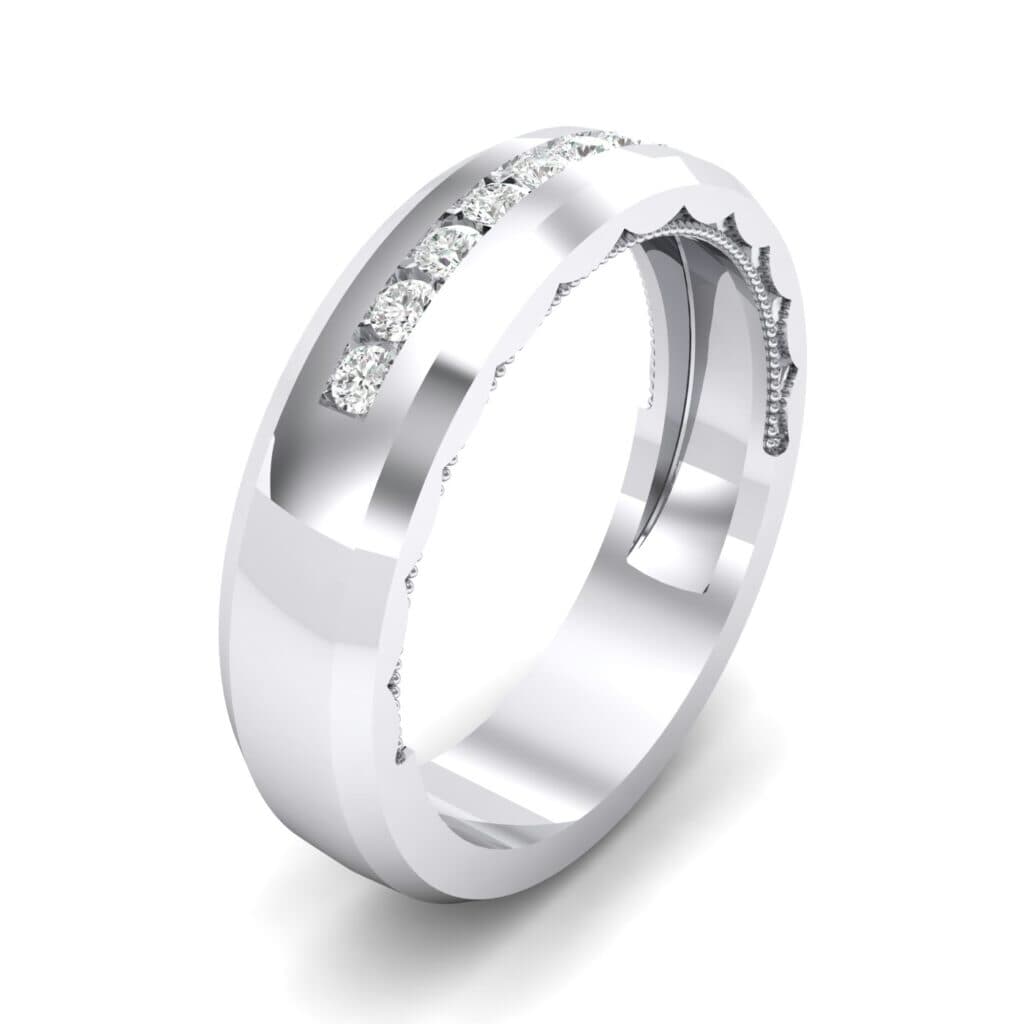 Beveled Edge Demilune Crystal Ring (0.18 CTW) Ij144 Render 1 01 Camera1 Stone 4 Diamond 0 Floor 0 Metal 4 White Gold 0 Emitter Aqua Light 0