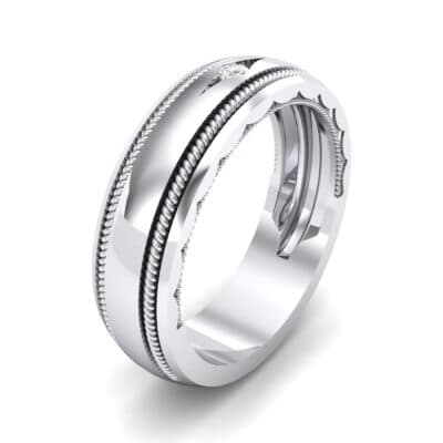 North Star Rope Crystal Ring (0.03 CTW) Perspective View