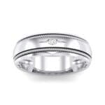 North Star Rope Crystal Ring (0.03 CTW) Top Dynamic View