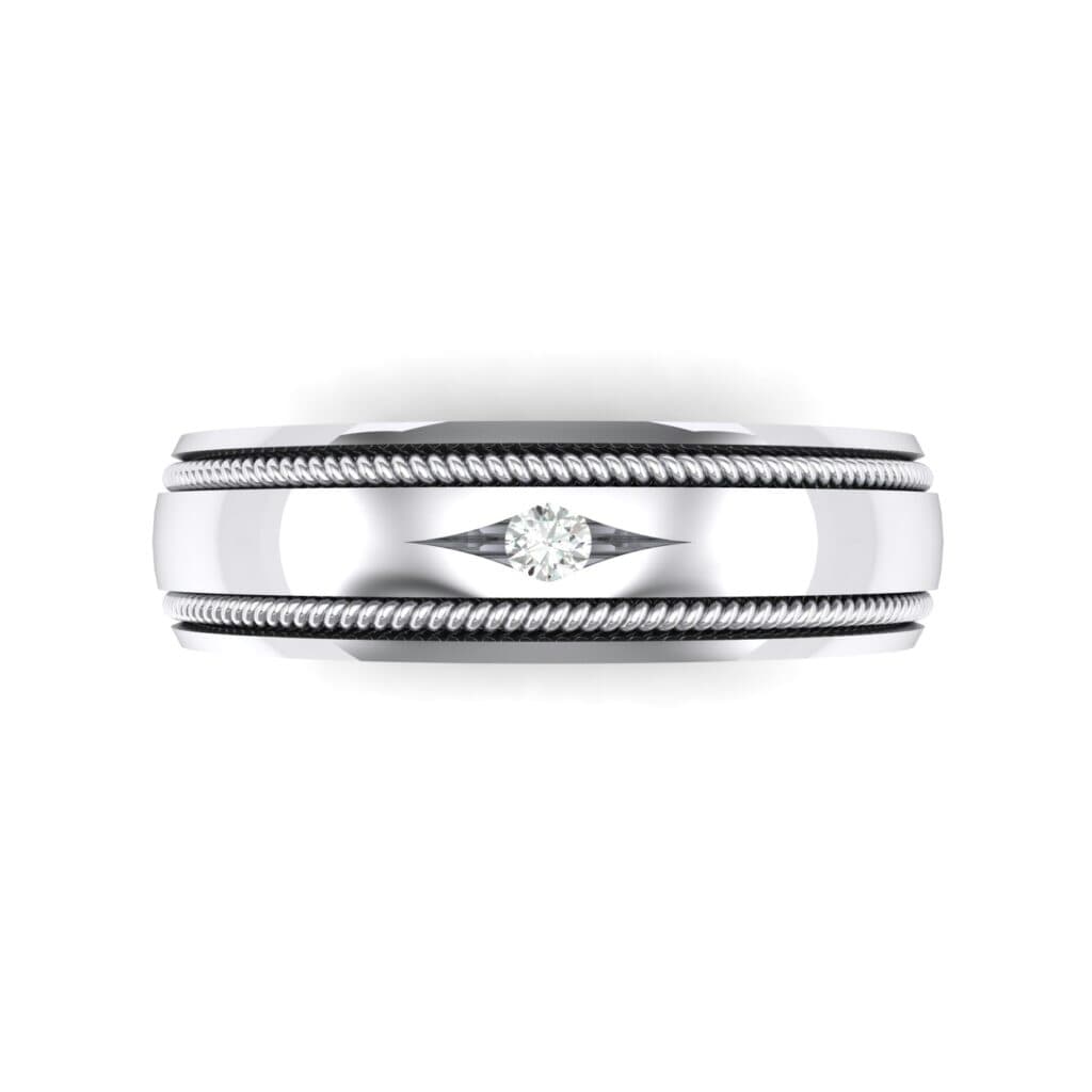 North Star Rope Crystal Ring (0.03 CTW) Ij145 Render 1 01 Camera4 Stone 4 Diamond 0 Floor 0 Metal 4 White Gold 0 Emitter Aqua Light 0