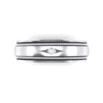 North Star Rope Crystal Ring (0.03 CTW) Top Flat View