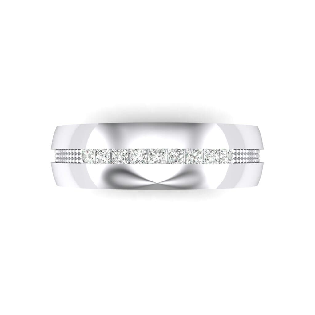 Demilune Channel Crystal Ring (0.14 CTW) Ij146 Render 1 01 Camera4 Stone 4 Diamond 0 Floor 0 Metal 4 White Gold 0 Emitter Aqua Light 0