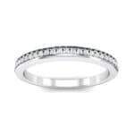 Classic Pave Crystal Ring (0.14 CTW) Top Dynamic View