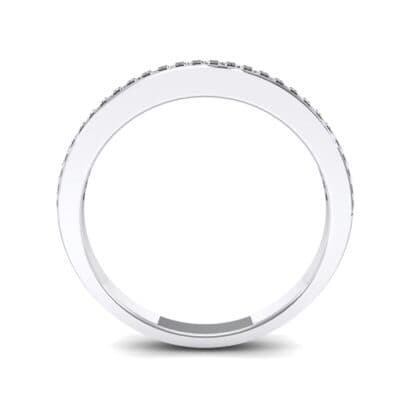 Classic Pave Crystal Ring (0.14 CTW) Side View