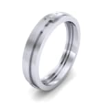 Two-Stone Token Diamond Ring (0.03 CTW) Perspective View