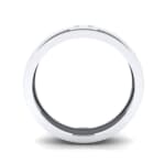 Two-Stone Token Crystal Ring (0.03 CTW) Side View